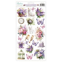 Mintay Papers - Lilac Garden Collection - 6 x 12 Stickers - Elements