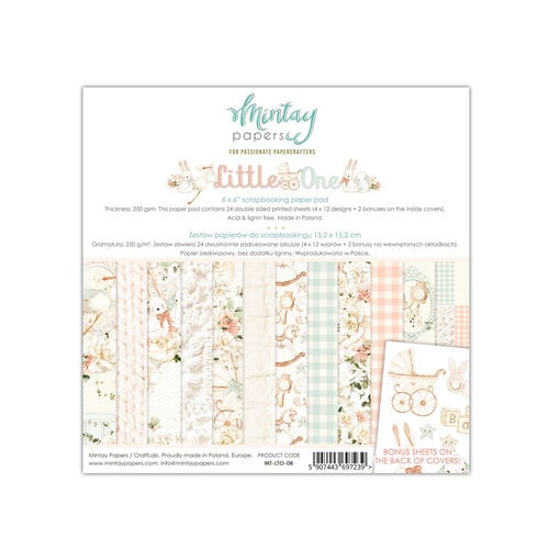 Mintay Papers - Little One Collection - 6 x 6 Paper Pad