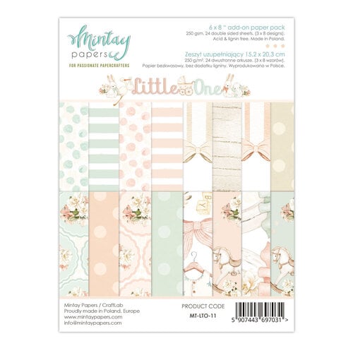 Mintay Papers - Little One Collection - 6 x 8 Paper Pad - Add-On