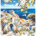 Mintay Papers - Mediterranean Heaven Collection - 12 x 12 Double Sided Paper - Sheet 02