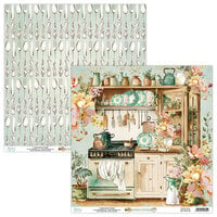 Mintay Papers - Nana's Kitchen Collection - 12 x 12 Double Sided Paper - Sheet 03