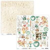 Mintay Papers - Nana's Kitchen Collection - 12 x 12 Double Sided Paper - Elements