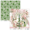Mintay Papers - Peony Garden Collection - 12 x 12 Double Sided Paper - Sheet 02