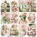 Mintay Papers - Peony Garden Collection - 12 x 12 Double Sided Paper - Sheet 06
