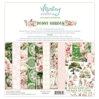 Mintay Papers - Peony Garden Collection - 12 x 12 Paper Pad