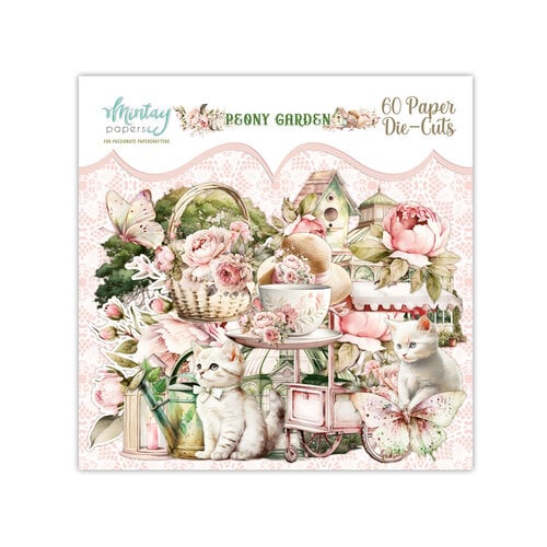 Mintay Papers - Peony Garden Collection - Embellishments - Paper Die-Cuts