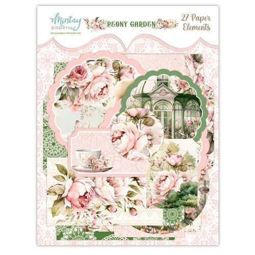Mintay Papers - Peony Garden Collection - Embellishments - Paper Elements