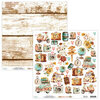 Mintay Papers - Places We Go Collection - 12 x 12 Double Sided Paper - Elements