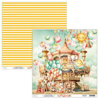 Mintay Papers - Playtime Collection - 12 x 12 Double Sided Paper - Sheet 01