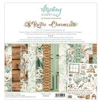 Mintay Papers - Rustic Charms Collection - 12 x 12 Paper Pack