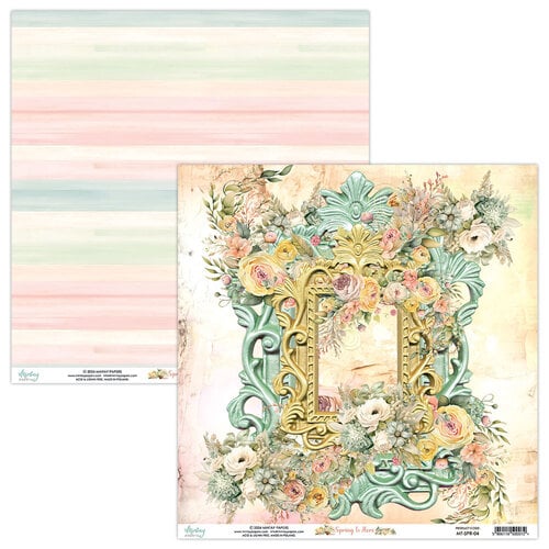 Mintay Papers - Spring Is Here Collection - 12 x 12 Double Sided Paper - Sheet 04