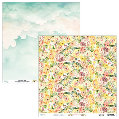 Mintay Papers - Spring Is Here Collection - 12 x 12 Double Sided Paper - Sheet 05