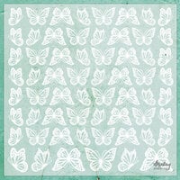 Mintay Papers - 12 x 12 Decorative Vellum - Butterflies