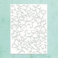 Mintay Papers - Kreativa Collection - 6 x 8 Stencils - Crackle