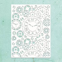 Mintay Papers - Kreativa Collection - 6 x 8 Stencils - Clocks