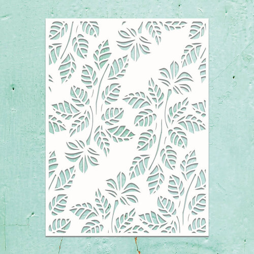 Mintay Papers - Kreativa Collection - 6 x 8 Stencils - Leaves