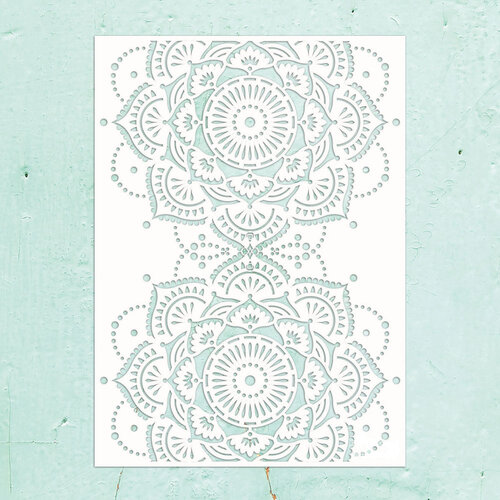 Mintay Papers - Kreativa Collection - 6 x 8 Stencils - Mandala