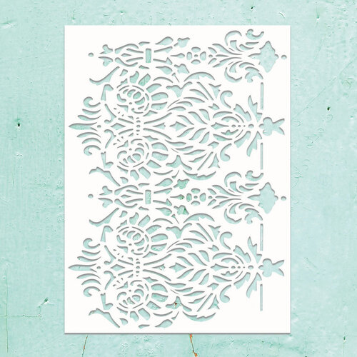 Mintay Papers - Kreativa Collection - 6 x 8 Stencils - Lace Border