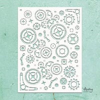 image of Mintay Papers - Kreativa Collection - 6 x 8 Stencil - Steampunk