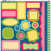 My Little Shoebox - Cute As a Button Collection - 12 x 12 Journaling Die Cuts