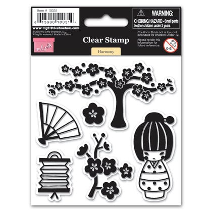 My Little Shoebox - Harmony Collection - Clear Acrylic Stamps