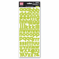My Little Shoebox - Cardstock Stickers - Glitter Alphabet - Oregano