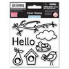 My Little Shoebox - Home Tweet Home Collection - Clear Acrylic Stamps