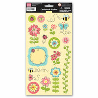 My Little Shoebox - Garden Party Collection - Cardstock Stickers