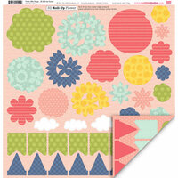 My Little Shoebox - Pretty Little Things Collection - 3 Dimensional Roll Up Flower
