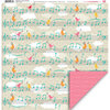 My Little Shoebox - Keepsake Collection - 12 x 12 Double Sided Paper - Music To My Ears