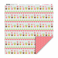 My Little Shoebox - Happy Go Lucky Collection - 12 x 12 Double Sided Paper - All-A-Bloom