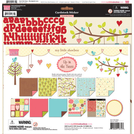 My Little Shoebox - Up In The Trees Collection - 12 x 12 Collection Kit