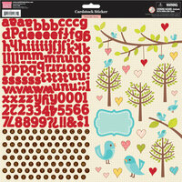 My Little Shoebox - Up In The Trees Collection - Cardstock Stickers