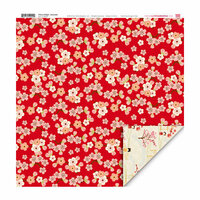 My Little Shoebox - Cherry Delight Collection - 12 x 12 Double Sided Paper - Serenade