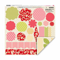 My Little Shoebox - Cherry Delight Collection - 3 Dimensional Roll Up Flower