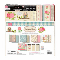 My Little Shoebox - Vintage Shop Collection - 12 x 12 Collection Kit