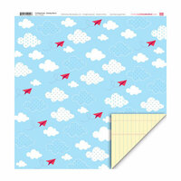 My Little Shoebox - Coming Home Collection - 12 x 12 Double Sided Paper - Soaring Above