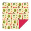 My Little Shoebox - Oh, Deer! Collection - 12 x 12 Double Sided Paper - Creekside Trail