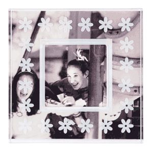 Making Memories Sheer Frames - Flower, CLEARANCE