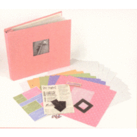 Making Memories 9 x 9 Scrapbook Album Kit - Baby Girl, CLEARANCE