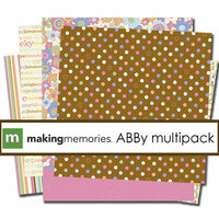 Making Memories - Embellishment Multipack Paper Collection - Cheeky - Abby, CLEARANCE