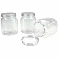 Making Memories - Scrapbook Embellishment Storage Jars - 3 Large Jars