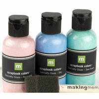 Making Memories - Metallic Paint Kit - 3 Pack - Springtime