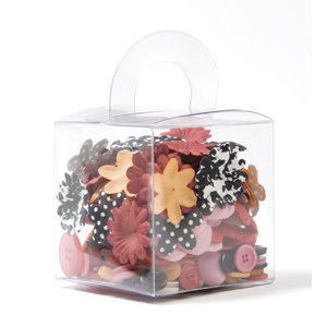 Making Memories - 5th Avenue Collection - Blossoms and Buttons Box - Elizabeth, CLEARANCE