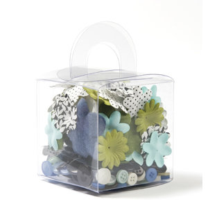 Making Memories - 5th Avenue Collection - Blossoms and Buttons Box - Sophia, CLEARANCE
