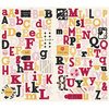 Making Memories - 5th Avenue Collection - Stickers - Chipboard Alphabet - Elizabeth