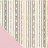 Making Memories - 5th Avenue Collection -12x12 Paper - Elizabeth Dot Stripe, CLEARANCE
