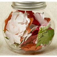 Making Memories - Flower Shop Blossoms Jar Collection - Hibiscus Mix, CLEARANCE