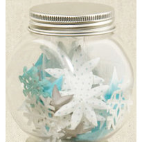 Making Memories - Flower Shop Blossoms Jar Collection - Winter Mix, CLEARANCE