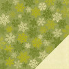 Making Memories - Fa La La Collection - Christmas - 12 x 12 Double Sided Paper - Snowflake